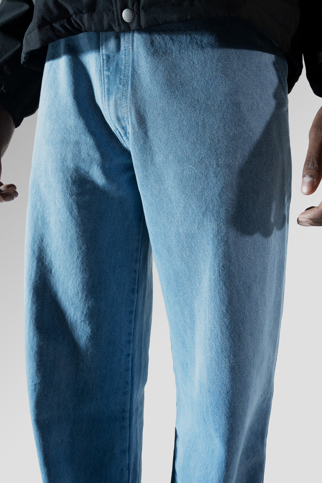 Icy Blue Straight Fit Jeans