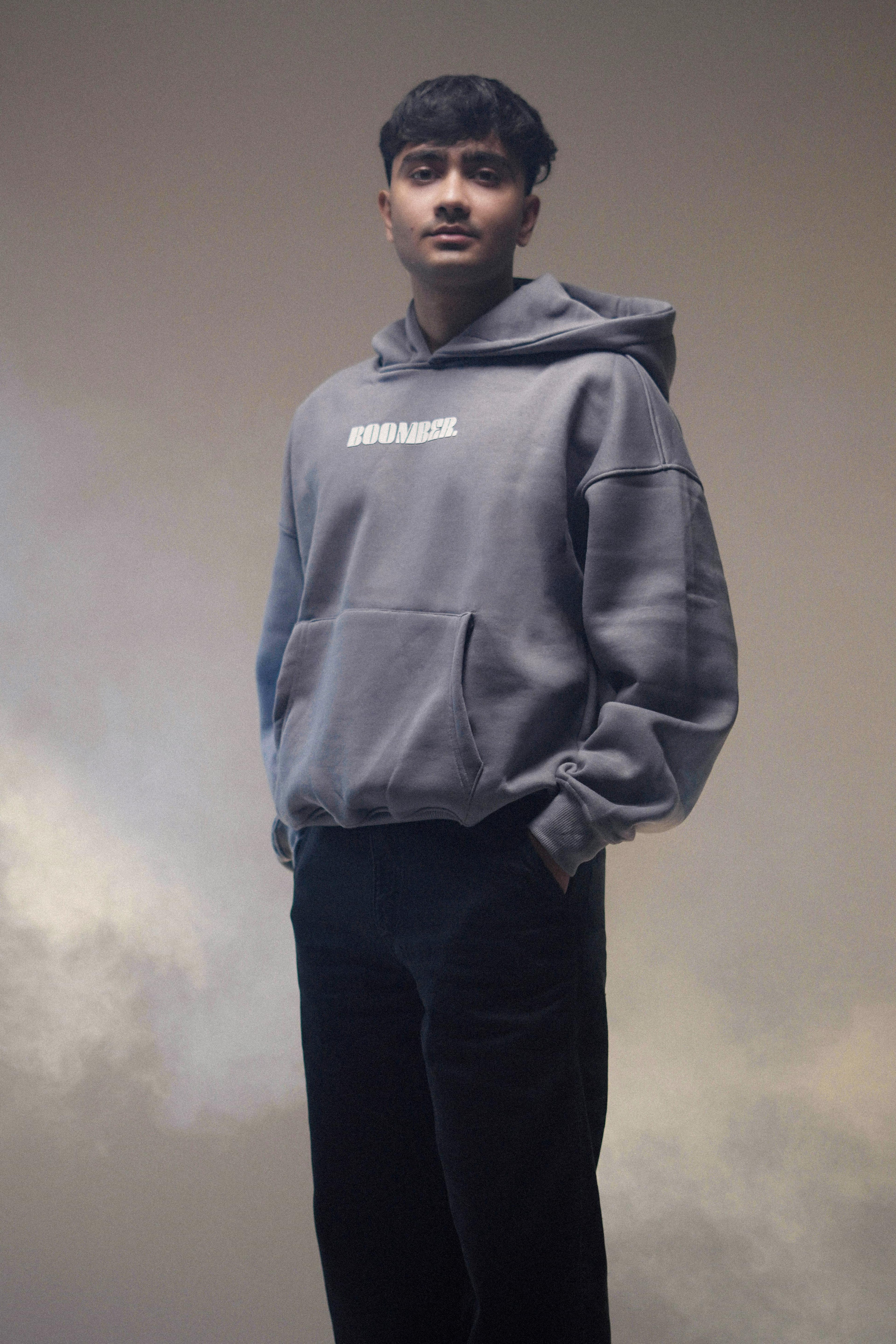 Stormy Grey Hoodie
