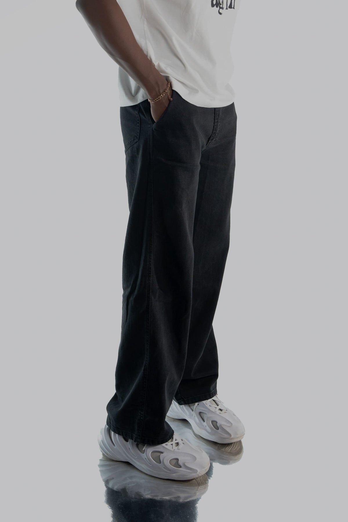 Black Straight Fit Jeans
