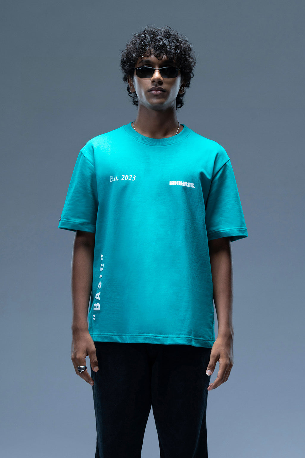Aquamarine Green Basic Tee